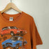 ギルダン GILDAN 90-2000s アメ車プリントフロントロゴ半袖Tシャツ マッスルカー メンズ XL
