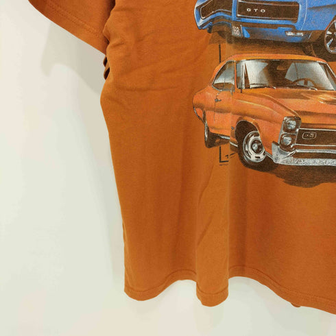 ギルダン GILDAN 90-2000s アメ車プリントフロントロゴ半袖Tシャツ マッスルカー メンズ XL