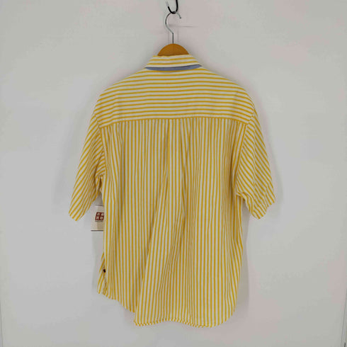 ビューグルボーイ Bugle Boy S/S ワンポケットストライプシャツ メンズ import:L