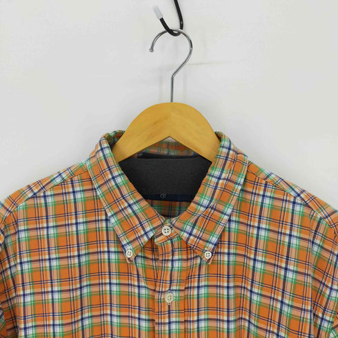 ラルフローレン RALPH LAUREN 90S L/S ワンポイント刺繍 チェックシャツ ポニー刺繍 メンズ import:XL