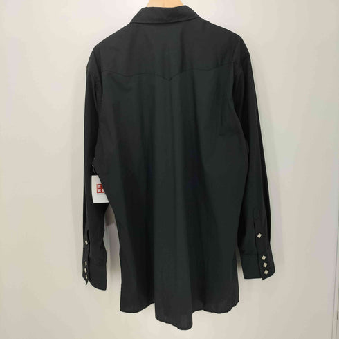 White house ブラックウェスタンシャツ black western shirt メンズ XL