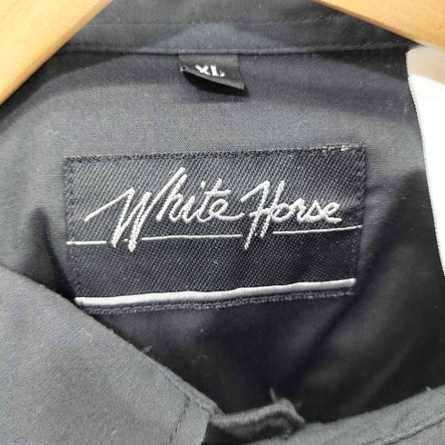 White house ブラックウェスタンシャツ black western shirt メンズ XL