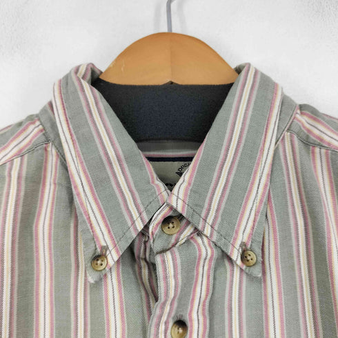 ドッカーズ DOCKERS ストライプ BD S/Sシャツ メンズ JPN:XL