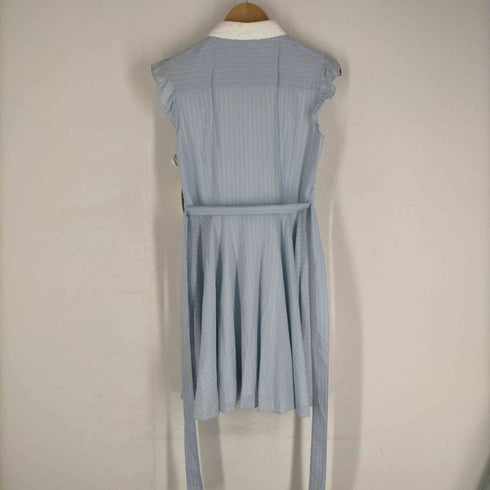 シンシアローリー Cynthia Rowley ストライプ柄 ベルト付きシャツワンピース レディース JPN:2