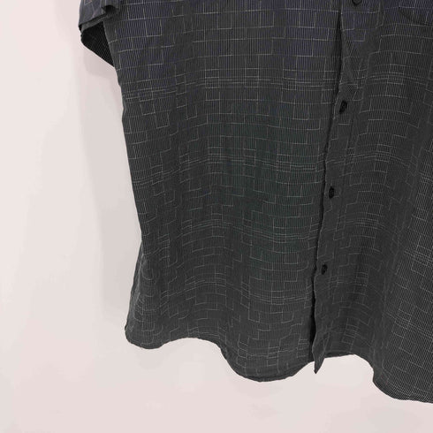 R&R CASUAL デジタルラインデザイン オーバーサイズ半袖シャツ メンズ XL
