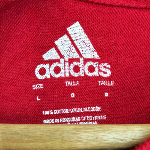 アディダス adidas 両面プリント S/S Tシャツ メンズ JPN:L