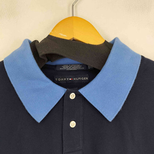 トミーヒルフィガー TOMMY HILFIGER ロゴ刺繍 S/Sポロシャツ メンズ JPN:XXL