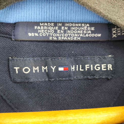 トミーヒルフィガー TOMMY HILFIGER ロゴ刺繍 S/Sポロシャツ メンズ JPN:XXL