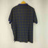 ポロバイラルフローレン Polo by RALPH LAUREN 90S MADE IN USA スモールポニー刺繍 S/S チェックポロシャツ メンズ JPN:L