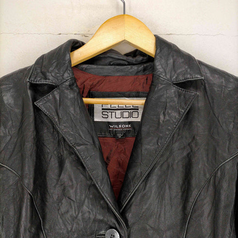 ウィルソン Wilsons Leather レザーテーラードジャケット メンズ import:M