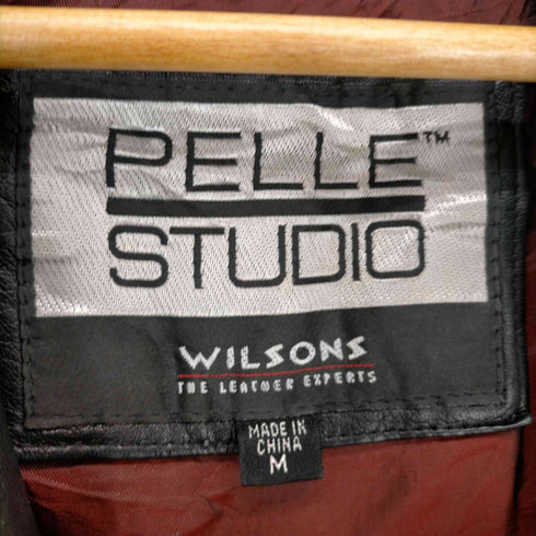 ウィルソン Wilsons Leather レザーテーラードジャケット メンズ import:M