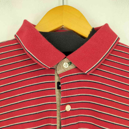 トミーヒルフィガー TOMMY HILFIGER ボーダー S/S ポロシャツ メンズ JPN:XL