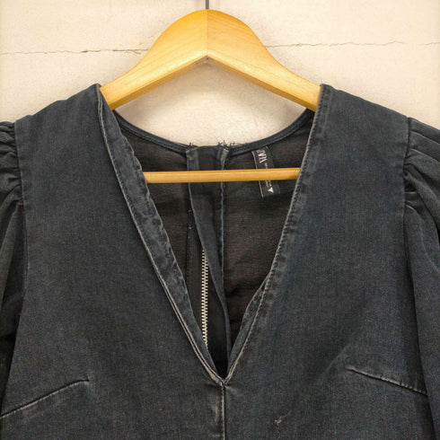 ザラ ZARA デニムドレス レディース JPN:XS
