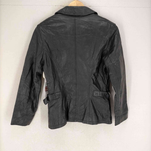 ジョーンズニューヨーク JONES NEW YORK レザーテーラードジャケット レディース import:S