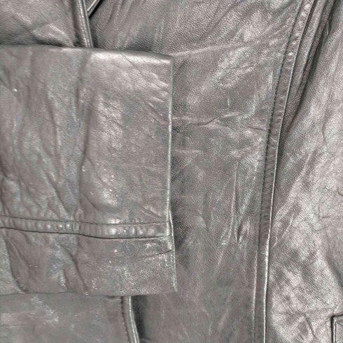 ジョーンズニューヨーク JONES NEW YORK レザーテーラードジャケット レディース import:S