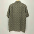 claiborne 90-2000s 総シルク 幾何学模様 半袖シャツ メンズ M