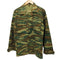 GREECE ARMY CAMO BDU JACKET LIZARD PATTERN ギリシャ軍 BDUジャケット リザードカモ リップストップ メンズ XS