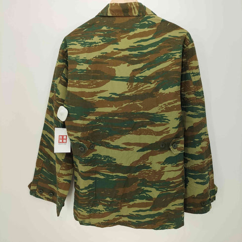 GREECE ARMY CAMO BDU JACKET LIZARD PATTERN ギリシャ軍 BDUジャケット リザードカモ リップストップ メンズ XS