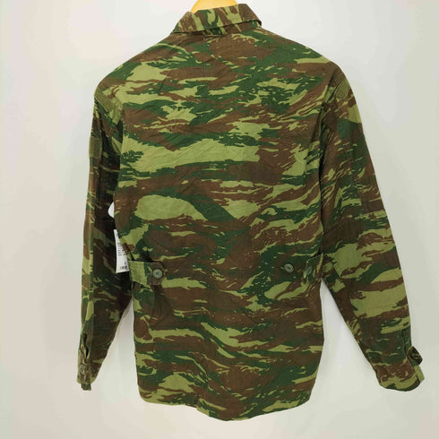 GREECE ARMY CAMO BDU JACKET LIZARD PATTERN ギリシャ軍 BDUジャケット リザードカモ メンズ XS