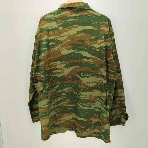 GREECE ARMY CAMO BDU JACKET LIZARD PATTERN ギリシャ軍 BDUジャケット リザードカモ メンズ XS