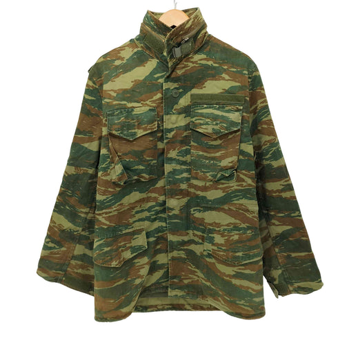 GREECE ARMY CAMO FIELD JACKET LIZARD PATTERN ギリシャ軍 M-65 フィールドジャケット リザードカモ メンズ