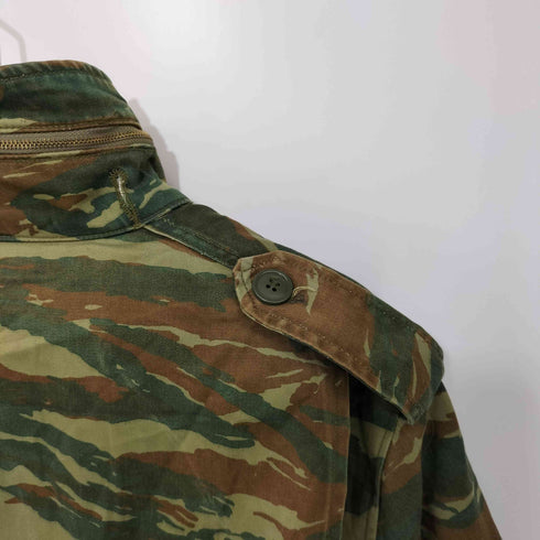 GREECE ARMY CAMO FIELD JACKET LIZARD PATTERN ギリシャ軍 M-65 フィールドジャケット リザードカモ メンズ