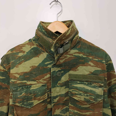 GREECE ARMY CAMO FIELD JACKET LIZARD PATTERN ギリシャ軍 M-65 フィールドジャケット リザードカモ メンズ