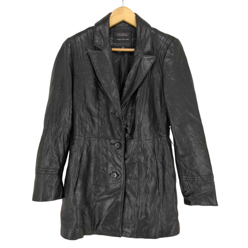 ジョーンズニューヨーク JONES NEW YORK GENUINE LEATHER ジャケット レディース JPN:S
