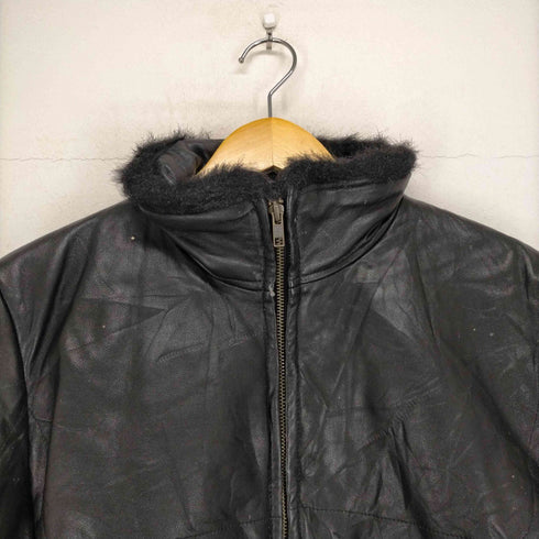 ナインウエスト NINE WEST GENUINE LEATHER ジップジャケット メンズ JPN:L
