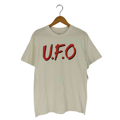 MINNANO ×UFO フロントロゴプリント クルーネックTシャツ メンズ JPN:M