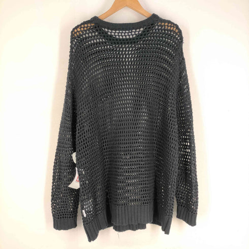 ペルーシュ Perushu ワッペン刺繍ロゴ メッシュニット メンズ JPN:L