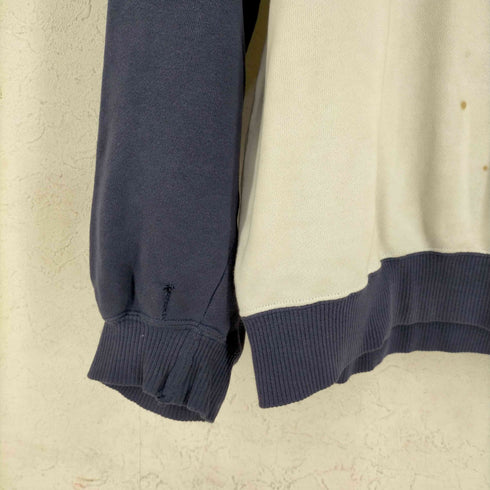 オーシャンパシフィック Ocean Pacific 00s フロントロゴプリント ラグランスウェット サーフ系 メンズ import:XL