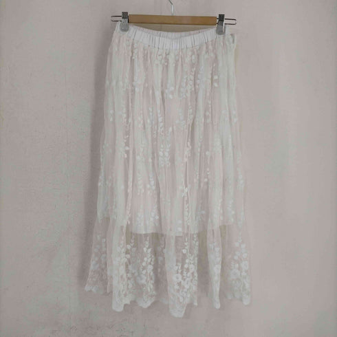 アーバンリサーチ URBAN RESEARCH 刺繍レーススカート レディース FREE
