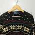 ポロラルフローレン POLO RALPH LAUREN HARD KNIT クルーネック総柄ニット メンズ S