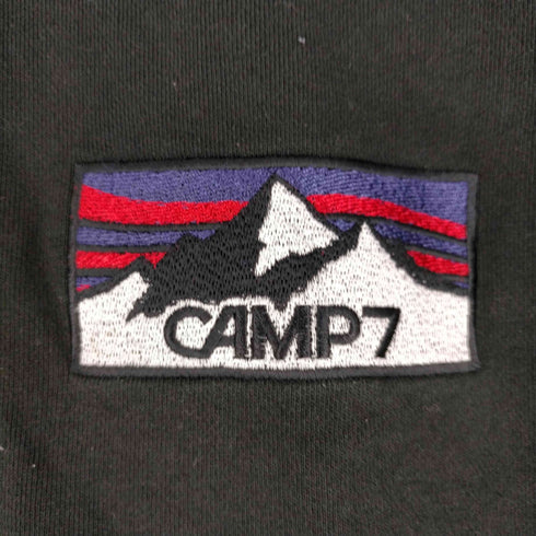 キャンプセブン CAMP7 刺繍ロゴクルーネックトレーナー メンズ JPN:M