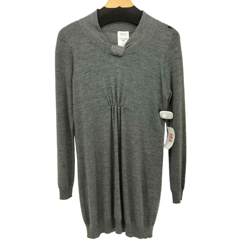 アルマーニコレツィオーニ ARMANI COLLEZIONI ウエストギャザーニットワンピース レディース 42
