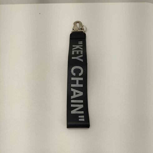 オフホワイト OFF-WHITE CLASP KEY CHAIN レザーキーホルダー メンズ