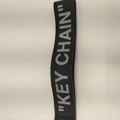 オフホワイト OFF-WHITE CLASP KEY CHAIN レザーキーホルダー メンズ