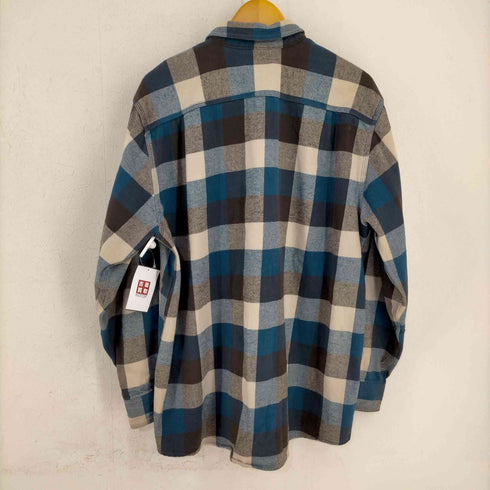 90s C.E SCHMIDT WORKWEAR 両ポケ コットンチェックネルL/Sシャツ メンズ import:XL
