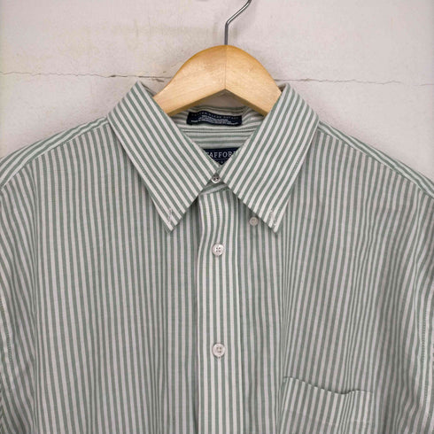 スタッフォード STAFFORD コットンストライプL/S シャツ メンズ 17 1/2