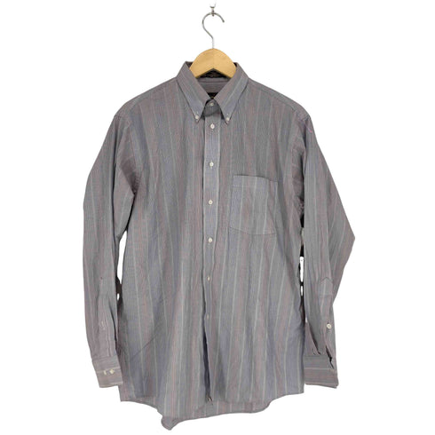 アロー ARROW MADE IN USA コットンストライプL/S シャツ メンズ 16-32/33