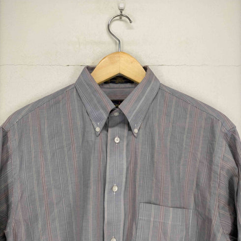 アロー ARROW MADE IN USA コットンストライプL/S シャツ メンズ 16-32/33