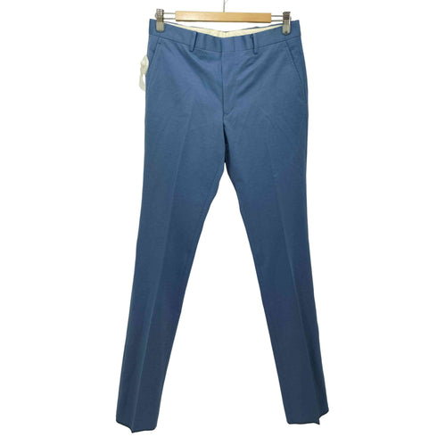 ランバンオンブルー LANVIN en Bleu ノータックストレートスラックスパンツ メンズ 79