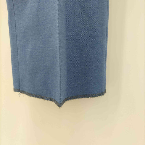 ランバンオンブルー LANVIN en Bleu ノータックストレートスラックスパンツ メンズ 79