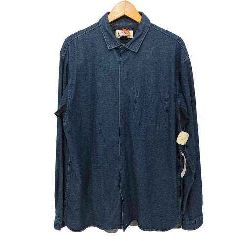 マナスタッシュ MANASTASH OD SHIRTS IV スナップボタンデニムシャツ メンズ XL