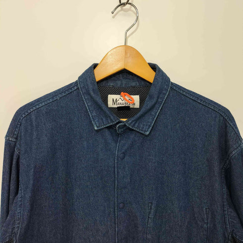 マナスタッシュ MANASTASH OD SHIRTS IV スナップボタンデニムシャツ メンズ XL