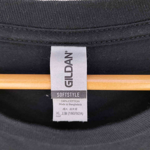 ギルダン GILDAN 両面プリント クルーネックTシャツ バンドTシャツ メンズ import:XL