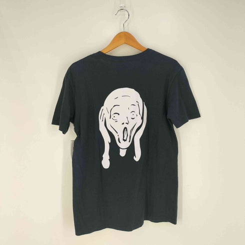 ドリームランドシンジケート DREAMLAND SYNDICATE ムンク 両面プリント クルーネックTシャツ メンズ import:M