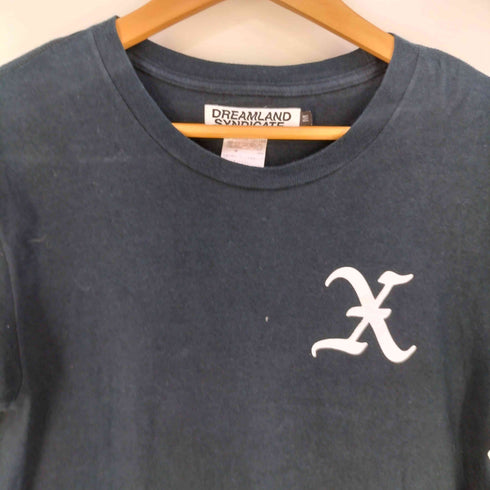 ドリームランドシンジケート DREAMLAND SYNDICATE ムンク 両面プリント クルーネックTシャツ メンズ import:M