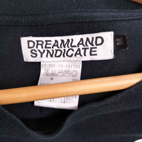 ドリームランドシンジケート DREAMLAND SYNDICATE ムンク 両面プリント クルーネックTシャツ メンズ import:M